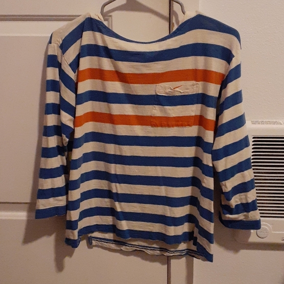 3/4 length sleeve striped top - Picture 1 of 2